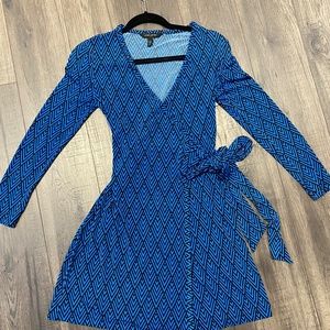 XXS Petite Wrap Dress from Banana Republic